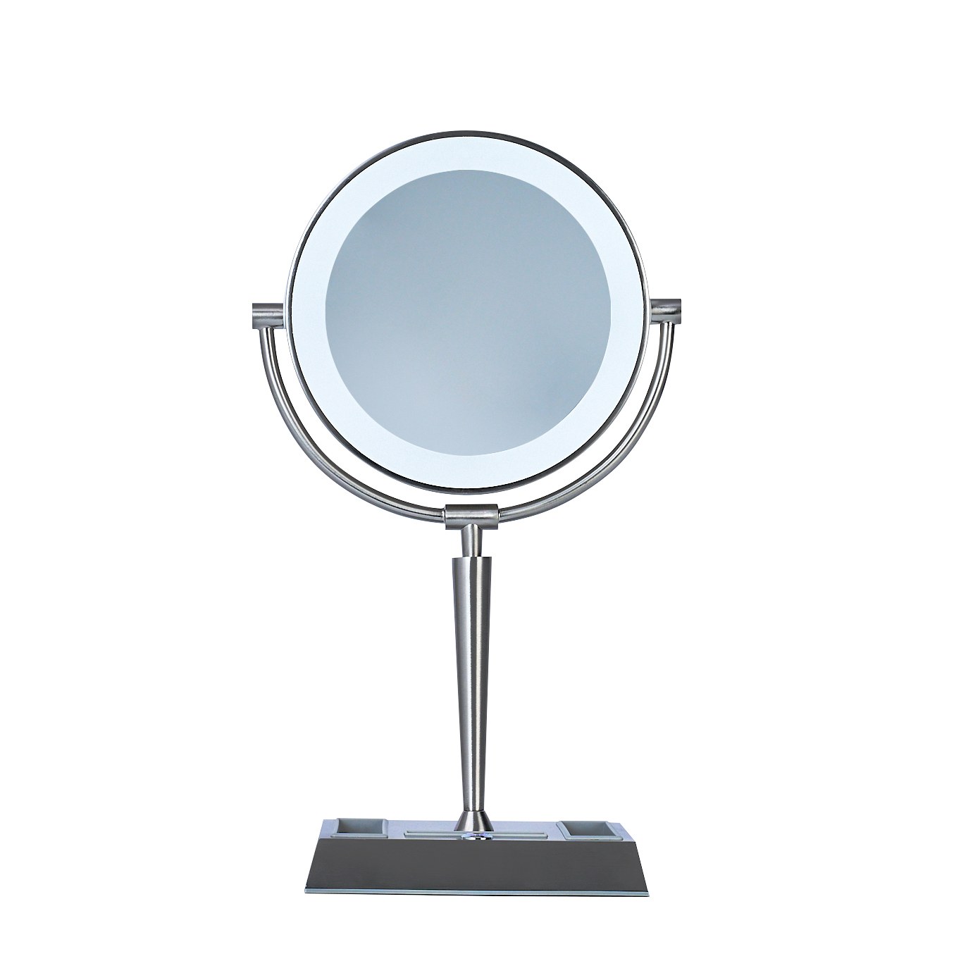 1x/10x Rechargeable Vanity Mirror